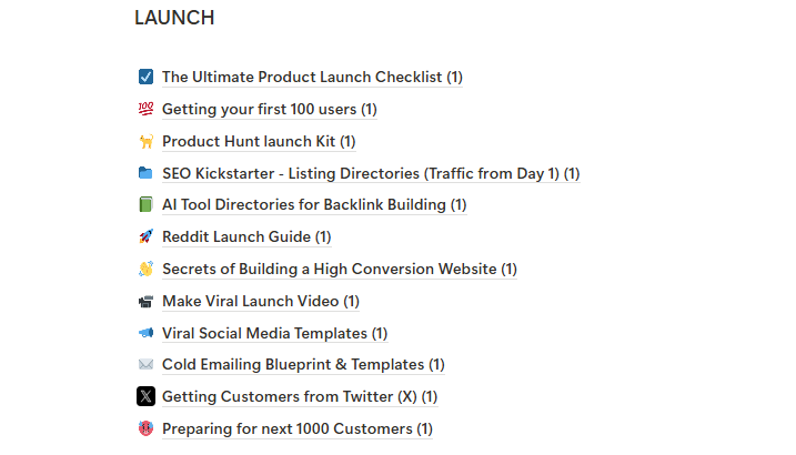 Launch pillar